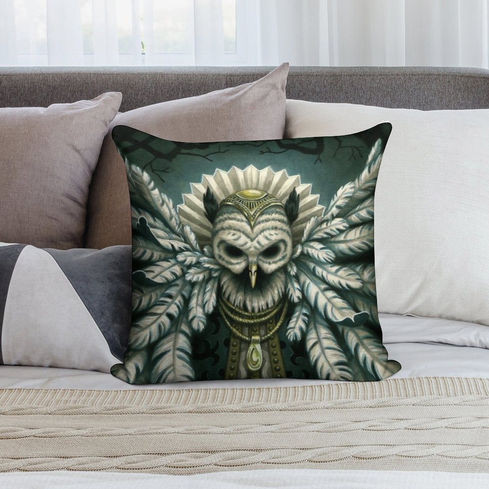 Von Rothbart Soft Decorative Cover Throw Pillow