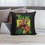 Nick Wilde Homage Soft Warmth Comfort Throw Pillow
