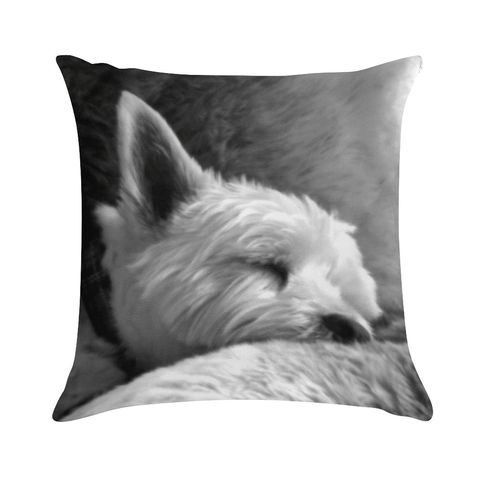 Dog Tired Soft High-Density Material Throw Pillow