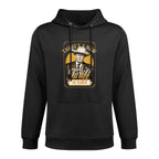 President Trump Tariff Satire Sheriff Humor Colorfast Hoodie