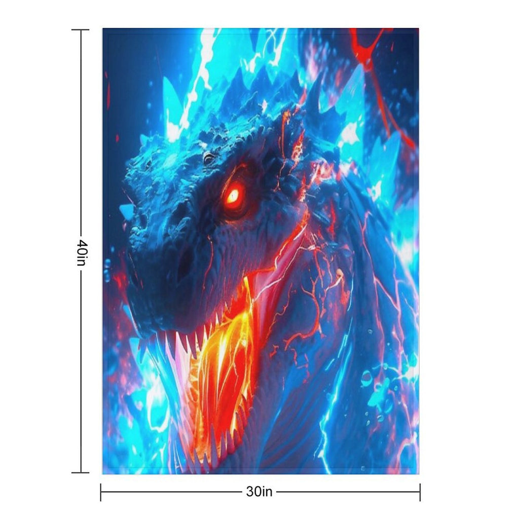 Godzilla 003 Durable Throw Blanket