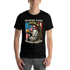 4th Of July The Metric System Cant Measure Freedom Patriot  Wrinkle-resistant T-Shirt