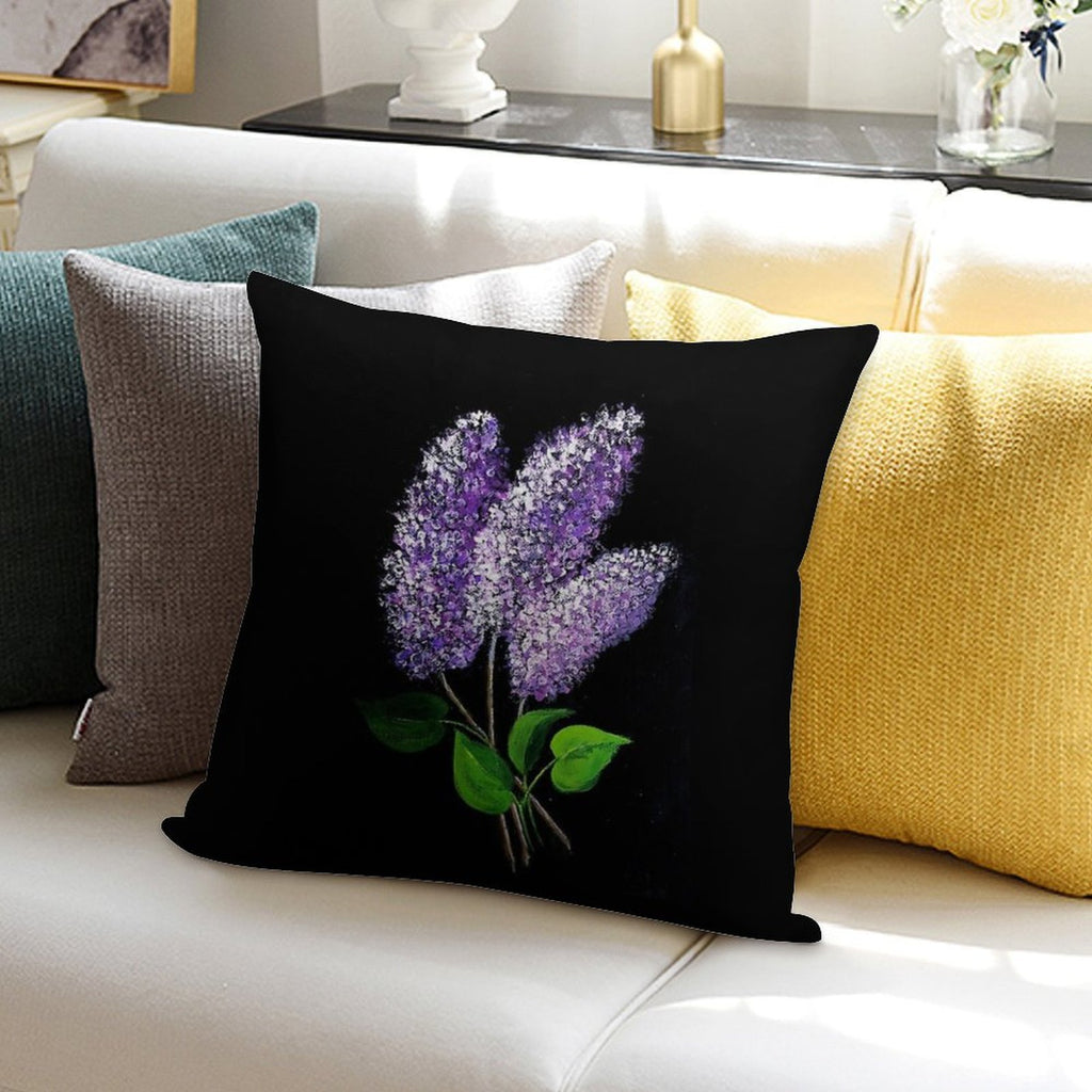 Lilac Soft Warmth Comfort Throw Pillow