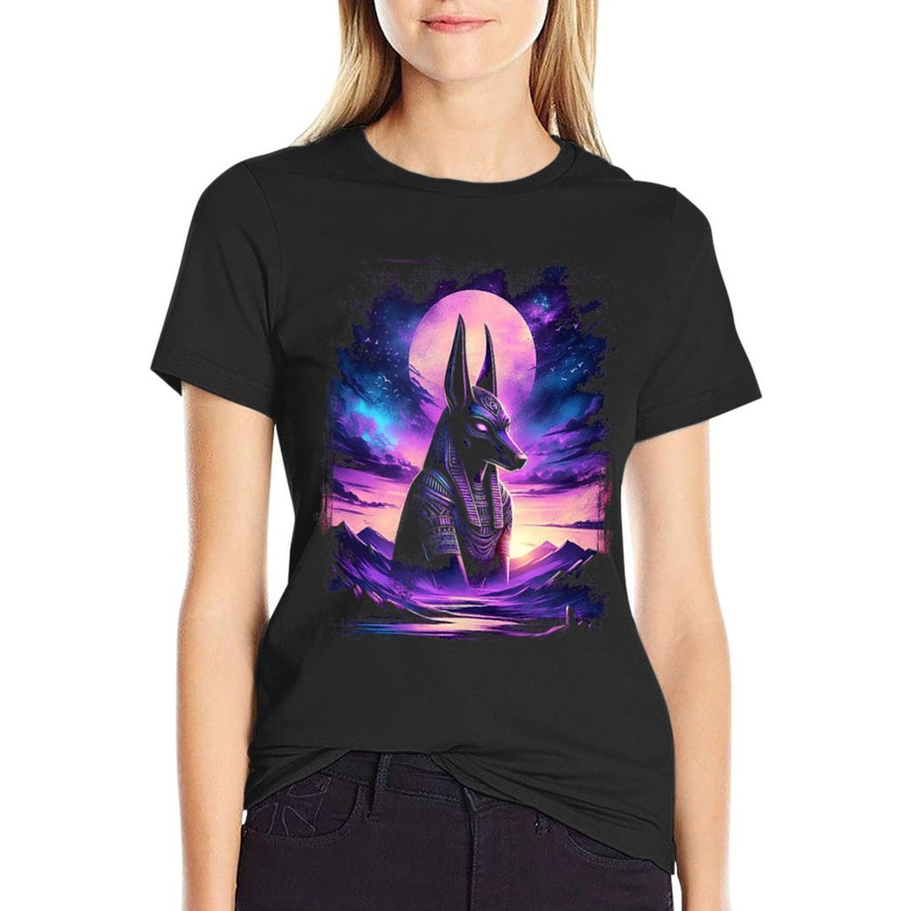 Anubis in Twilight  Quick-drying T-Shirt