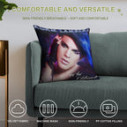 Adam Lambert for Your Entertainment Soft Warmth Comfort Throw Pillow