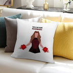 This Is Me Being Reasonable Soft Short Plush Fabric Throw Pillow