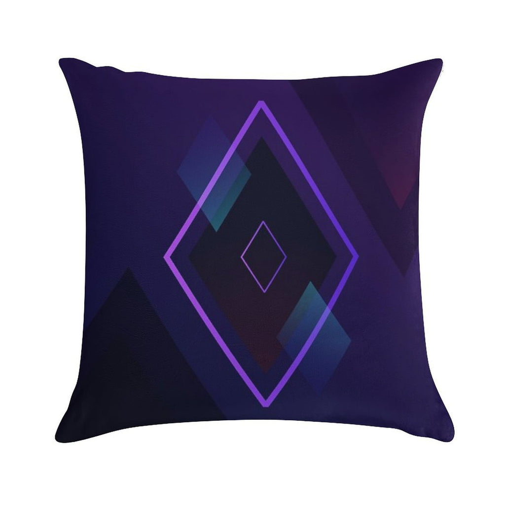 Realm of Diamonds Soft Home Decor Throw Pillow