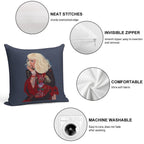 Katya Zamo Dress Soft Anti-Pilling Throw Pillow