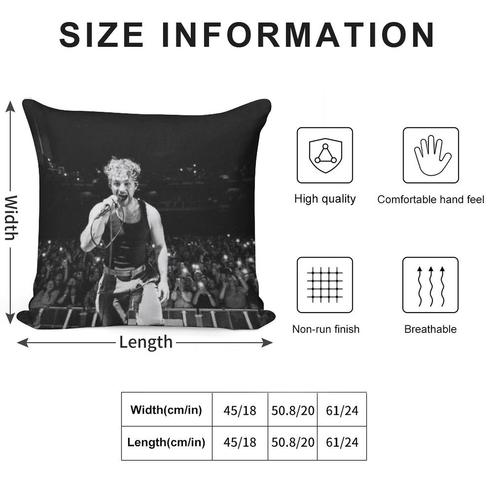 Tom Grennan Soft Ultra-Soft Texture Throw Pillow