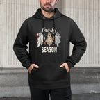 Cavity Season Halloween Funny Dental Ghosts And Toothbrush Cotton-Polyester Blend Hoodie