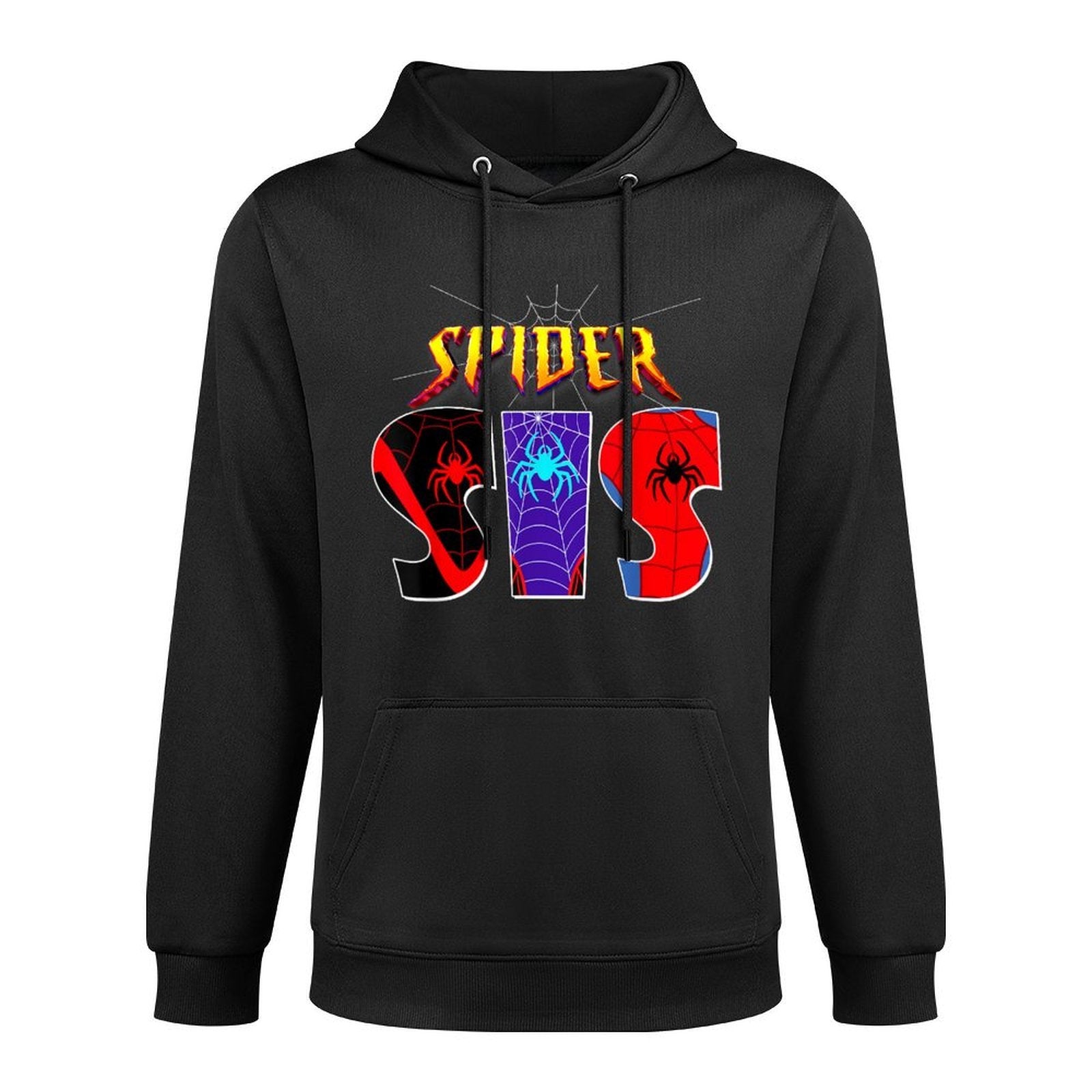 Cool Spider SIS Funny Birthday Spider Sister Kids Girls Pilling-Resistant Hoodie