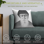 Saint Charbel Soft High-Density Material Throw Pillow