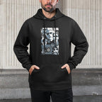 The Twilight Zone 60th Anniversary Maple Street Group Shot Premium Medium-Weight Fabric Hoodie