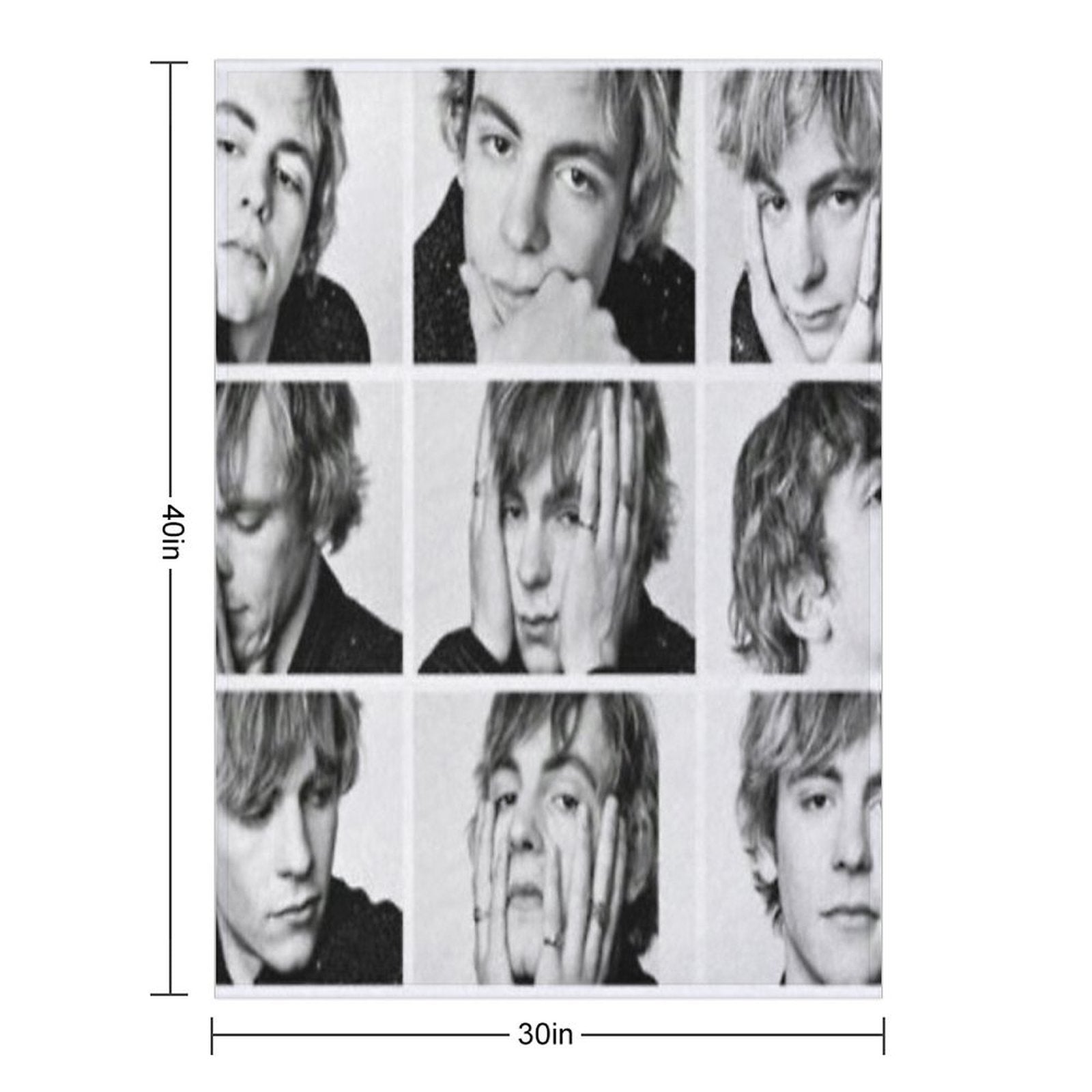 Ross Lynch Durable Throw Blanket