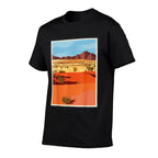 Desert Wasteland Landscape  Slim-fit Cut T-Shirt