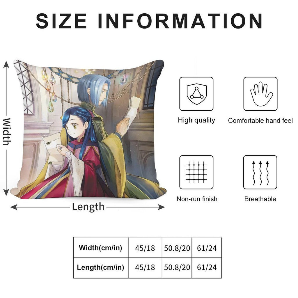 Ascendance of A Bookworm Rozemyne Ferdinand Soft Bedroom Essential Throw Pillow