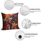 Shadow Tribal Art Poster Soft Bedroom Essential Throw Pillow