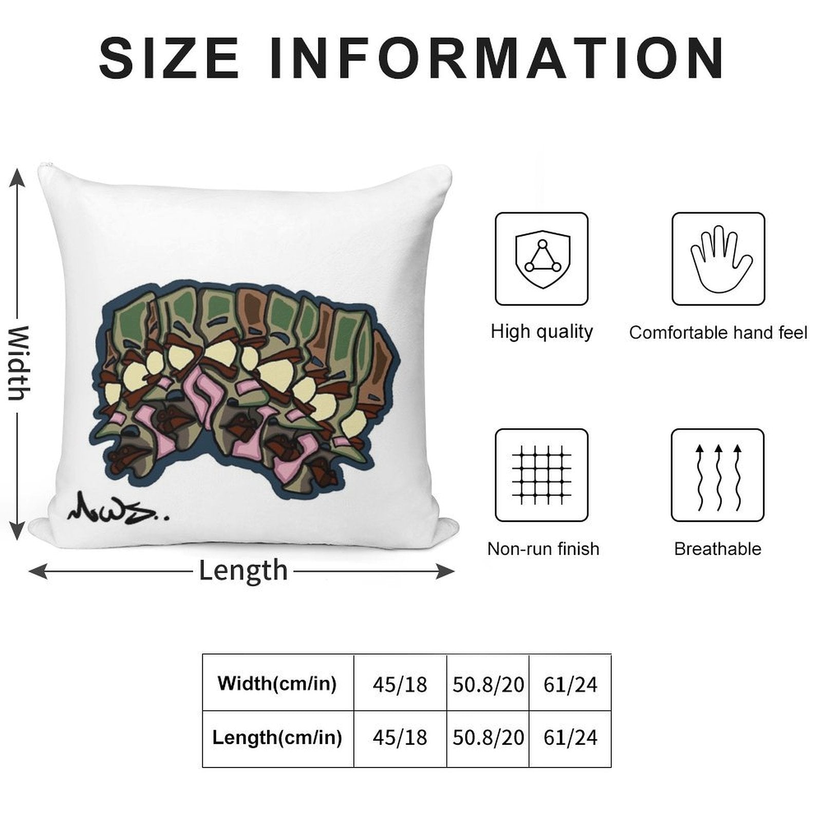 Front Pivots Face Soft Gift Ready Throw Pillow