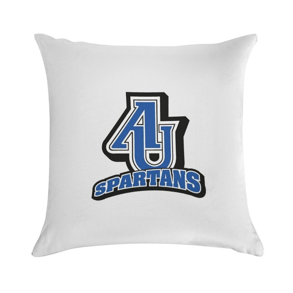 Aurora University Spartans Soft Reinforced Edging Throw Pillow
