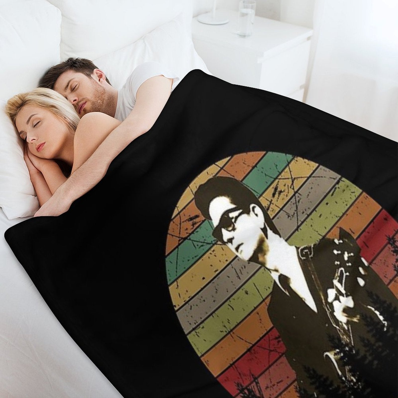 Roy Orbison Vintage Gift-ready Throw Blanket