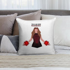This Is Me Being Reasonable Soft Short Plush Fabric Throw Pillow