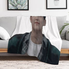 Mark Lee Machine-washable Throw Blanket