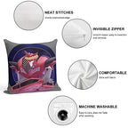 Knockout (Transformers) Soft Fade-Resistant Throw Pillow