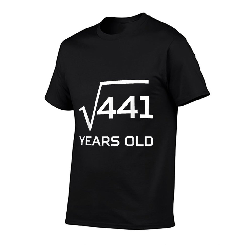 Square Root Of 441 Funny 21 Years Old 21st Birthday  Lightweight T-Shirt
