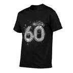 60th Birthday Queen Women Diamond Crown 60 Year Old Gifts  Tagless Design T-Shirt