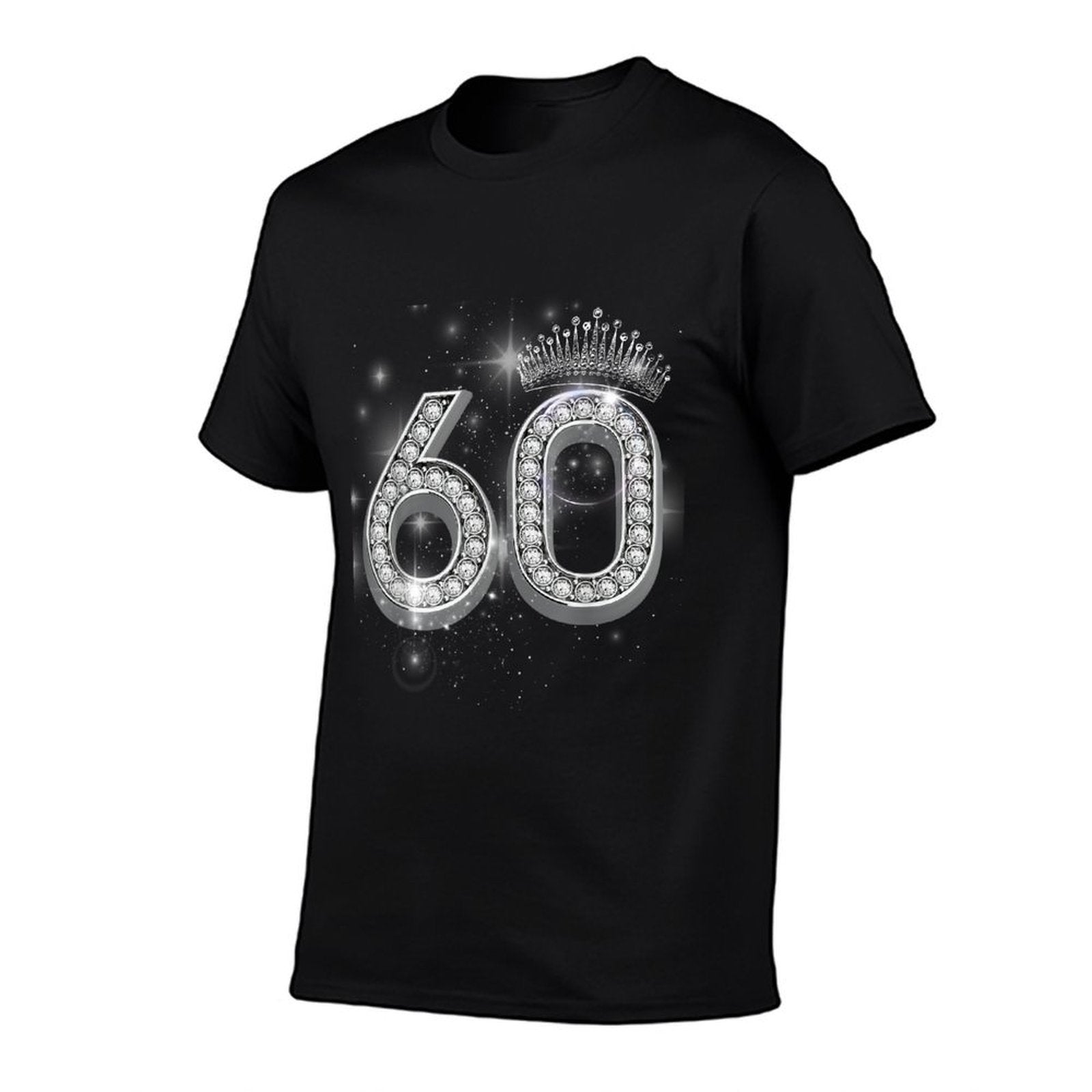 60th Birthday Queen Women Diamond Crown 60 Year Old Gifts  Tagless Design T-Shirt