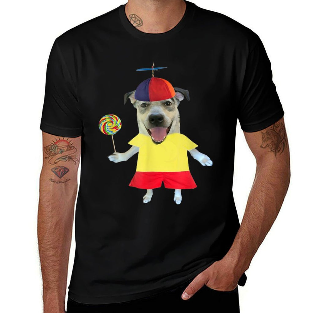 Funny Silly Dog with Lollipop Meme  Affordable Price T-Shirt