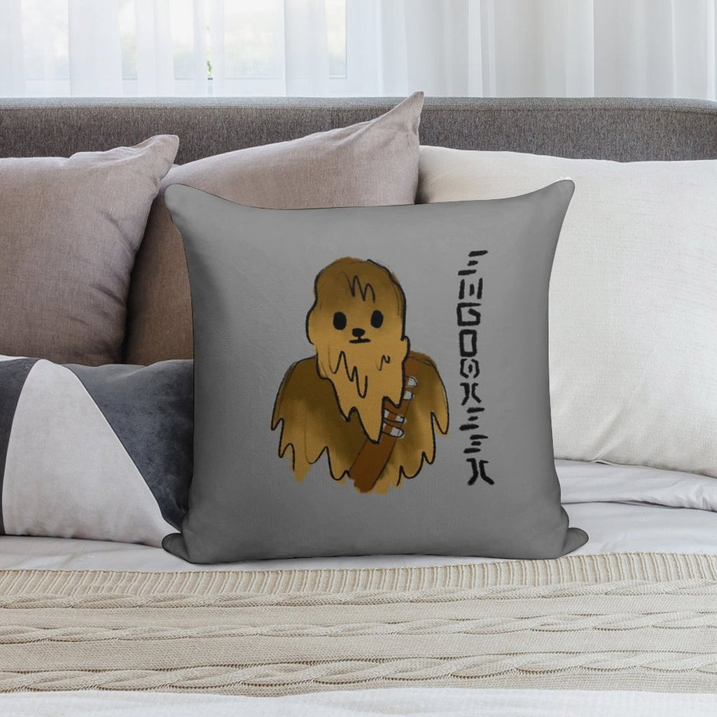 Cute Chewbacca Soft Style Accent Throw Pillow