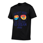 I'm Just Here For The Free Ice Cream Cruise Trip 2025  Durable T-Shirt
