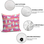 Polar Sunset Soft Gift Ready Throw Pillow