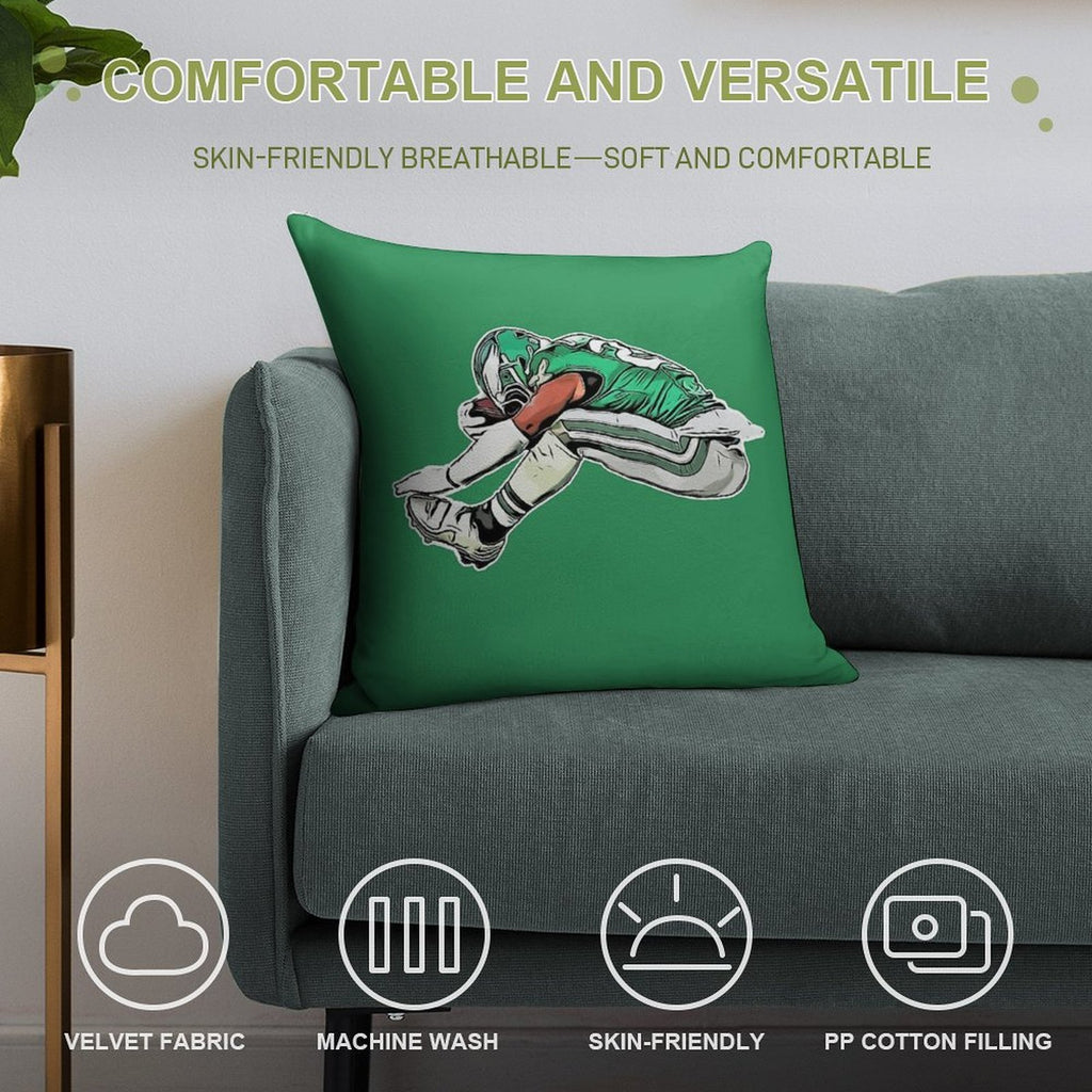 Jump Quon Soft Home Decor Throw Pillow