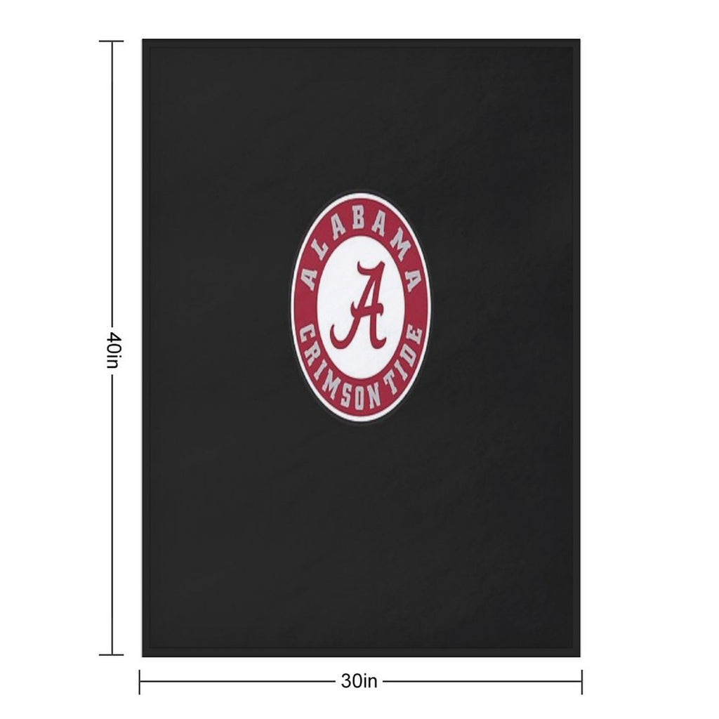 Alabama Logo Classic T-Shirt Lightweight Throw Blanket