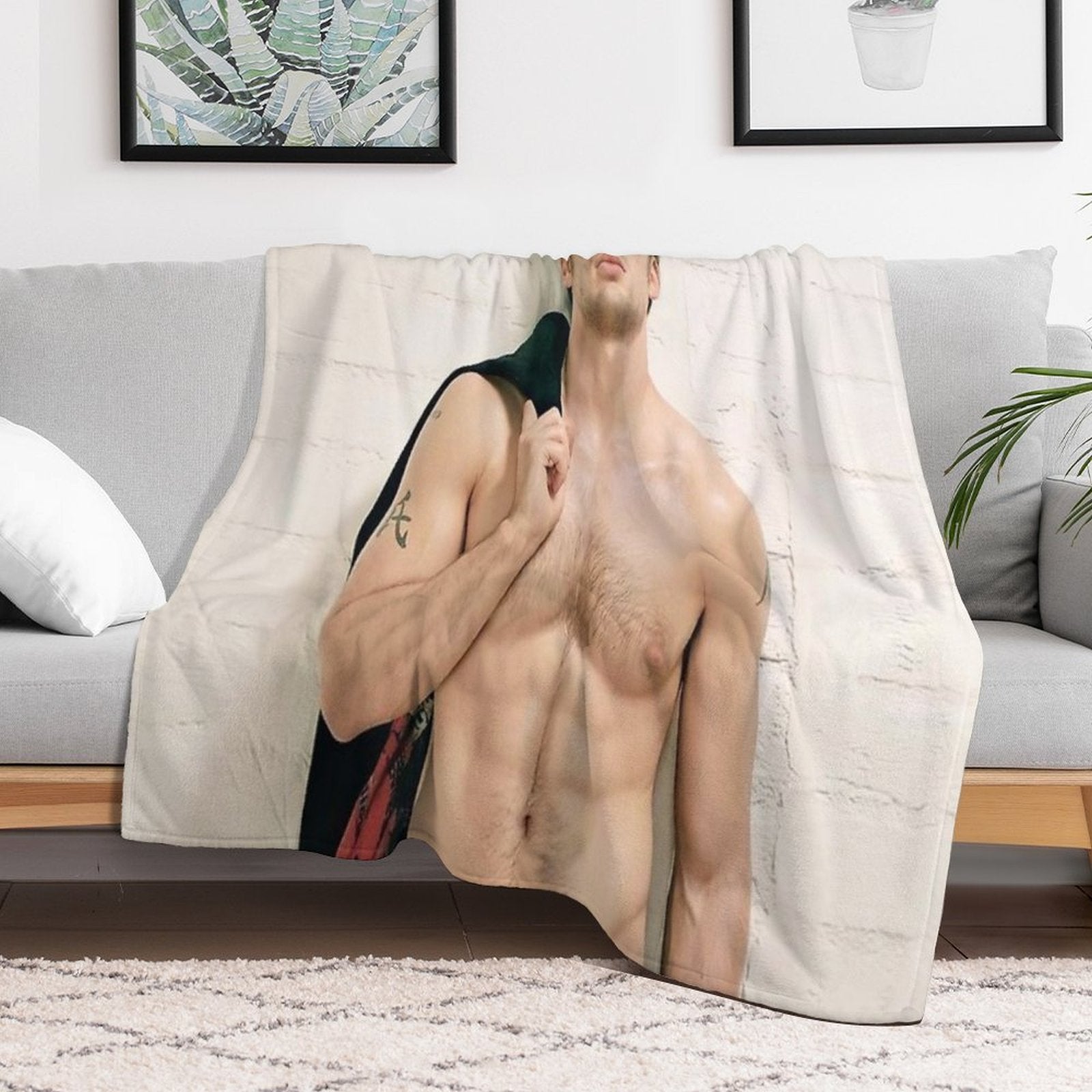Wallpaper Chris Evans Shrink-resistant Throw Blanket