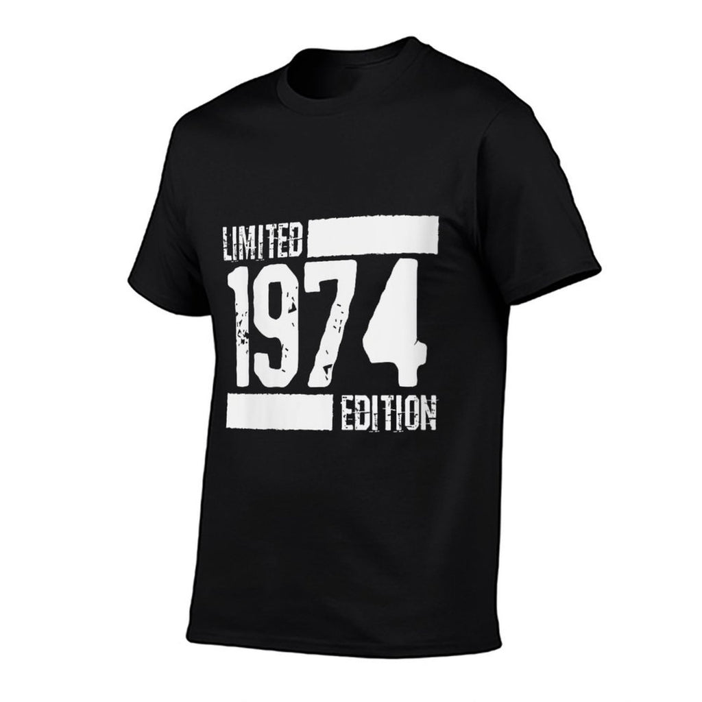 50th Birthday Vintage 1974 Limited Edition Men  Trendy Pattern T-Shirt