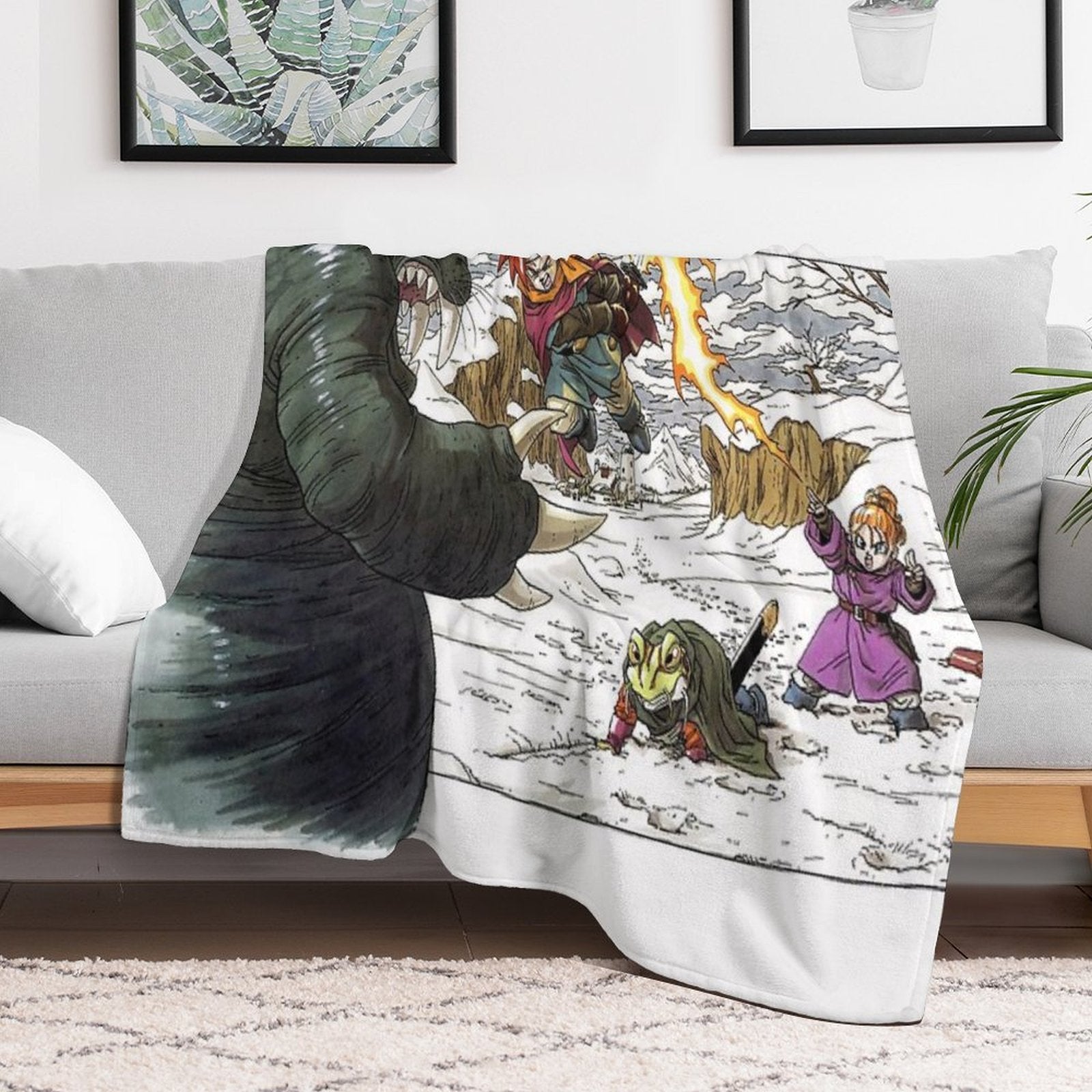 Chrono Trigger All-season Throw Blanket