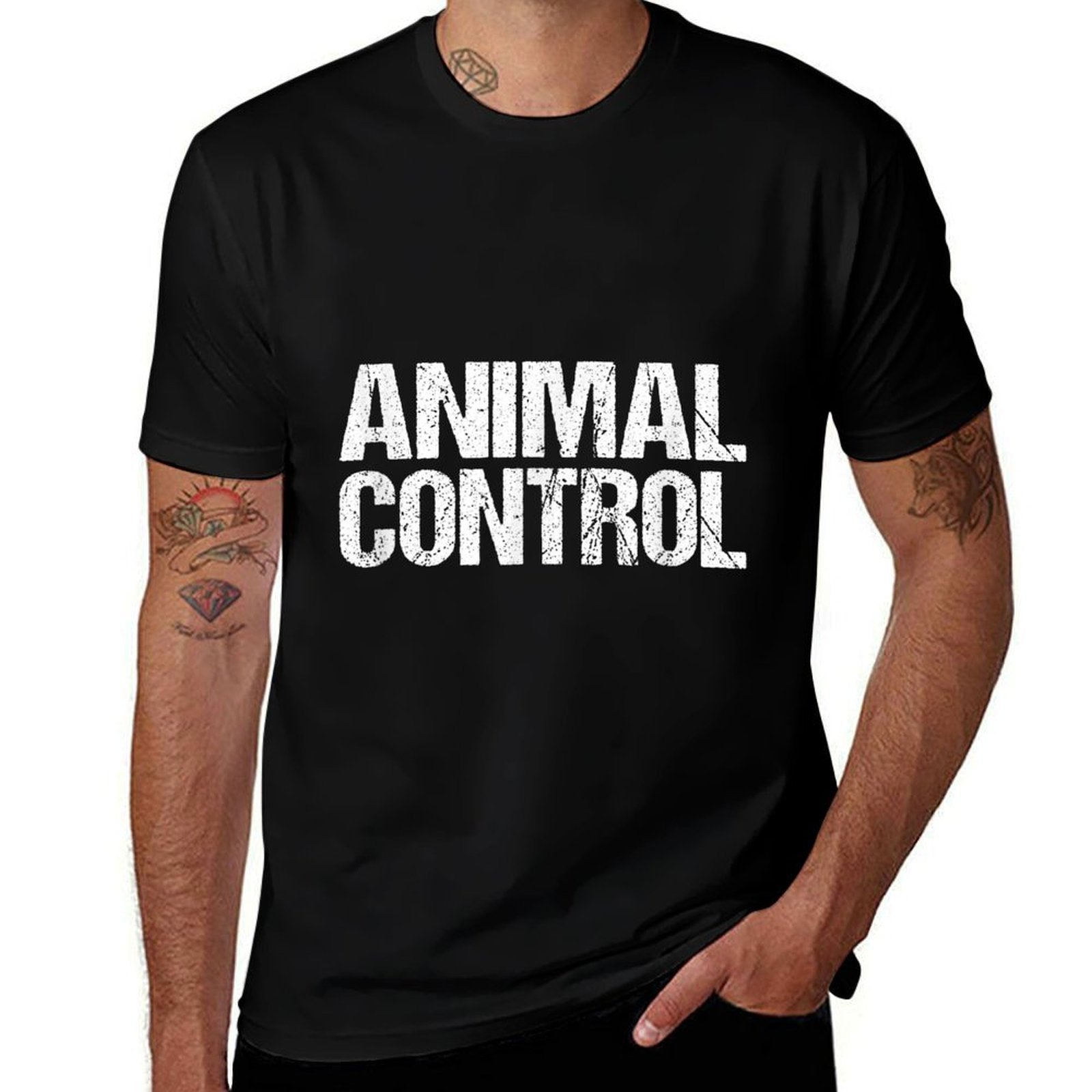 Animal Control - Lazy Halloween Costume  Odor-resistant T-Shirt