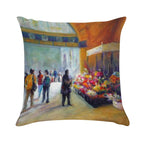 Under The Clocks (Flinders Street Station - Melbourne) Soft Skin-Friendly Throw Pillow