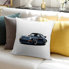 964 Navy Blue Soft High-Density Material Throw Pillow