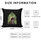 Gwaine in Glass Soft Bedroom Essential Throw Pillow