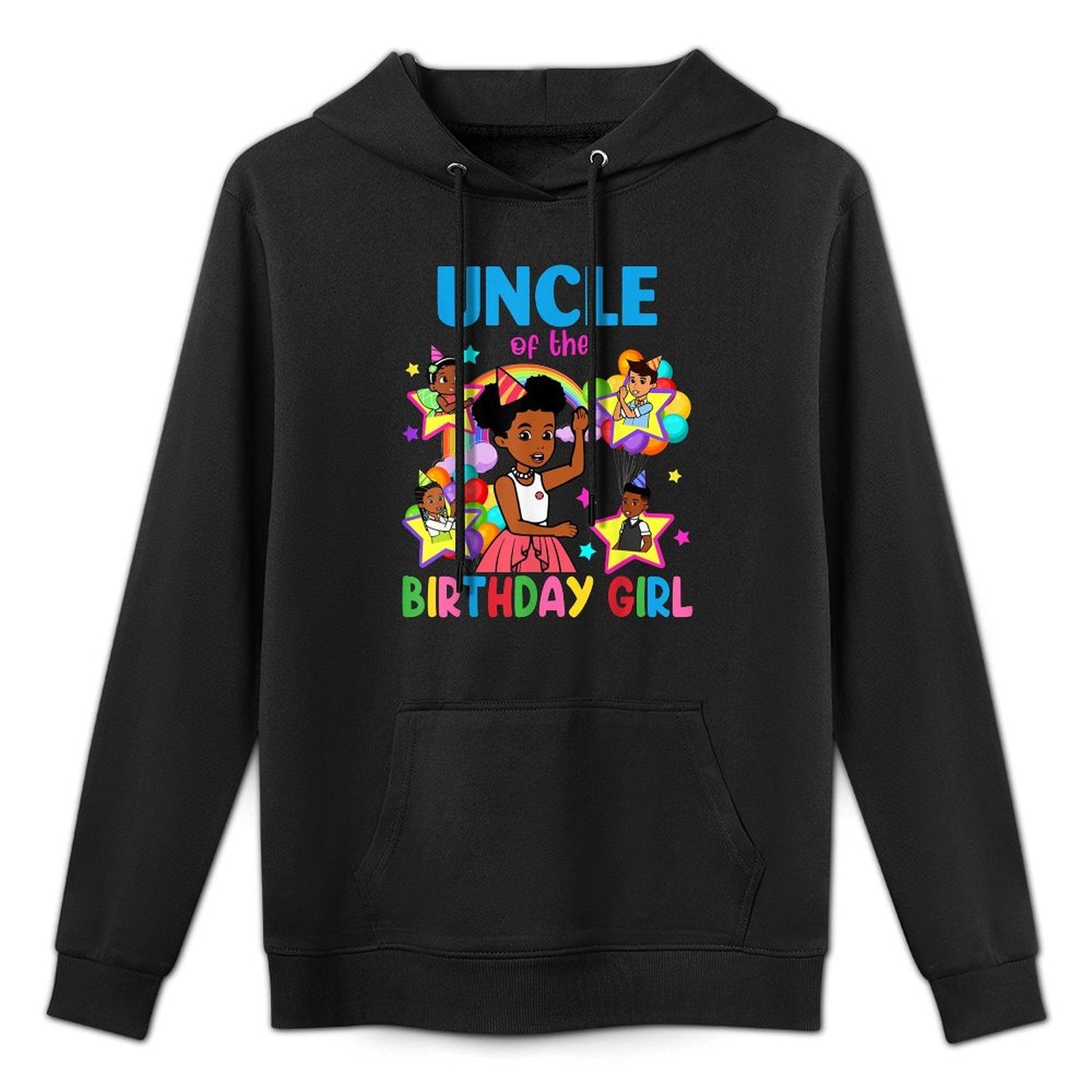 Uncle Of Birthday Girl Gracie Birthday Dolls Girl Party Versatile Streetwear Hoodie