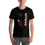 Mid Century Modern Art Abstract  Tagless Design T-Shirt