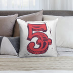 Red 5 Soft Warmth Comfort Throw Pillow