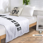 Psalm 91  Bible Verse  Christian Cross  For He Will Command His Angels To Guard You In All Your Ways Easy Care Throw Blanket