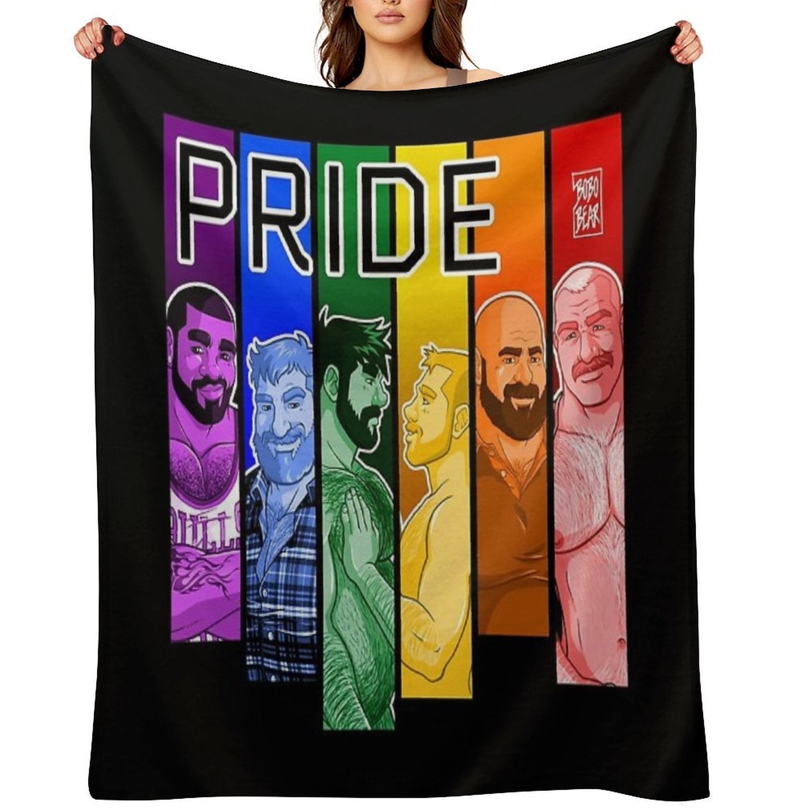 GAY PRIDE 2019 All-season Throw Blanket