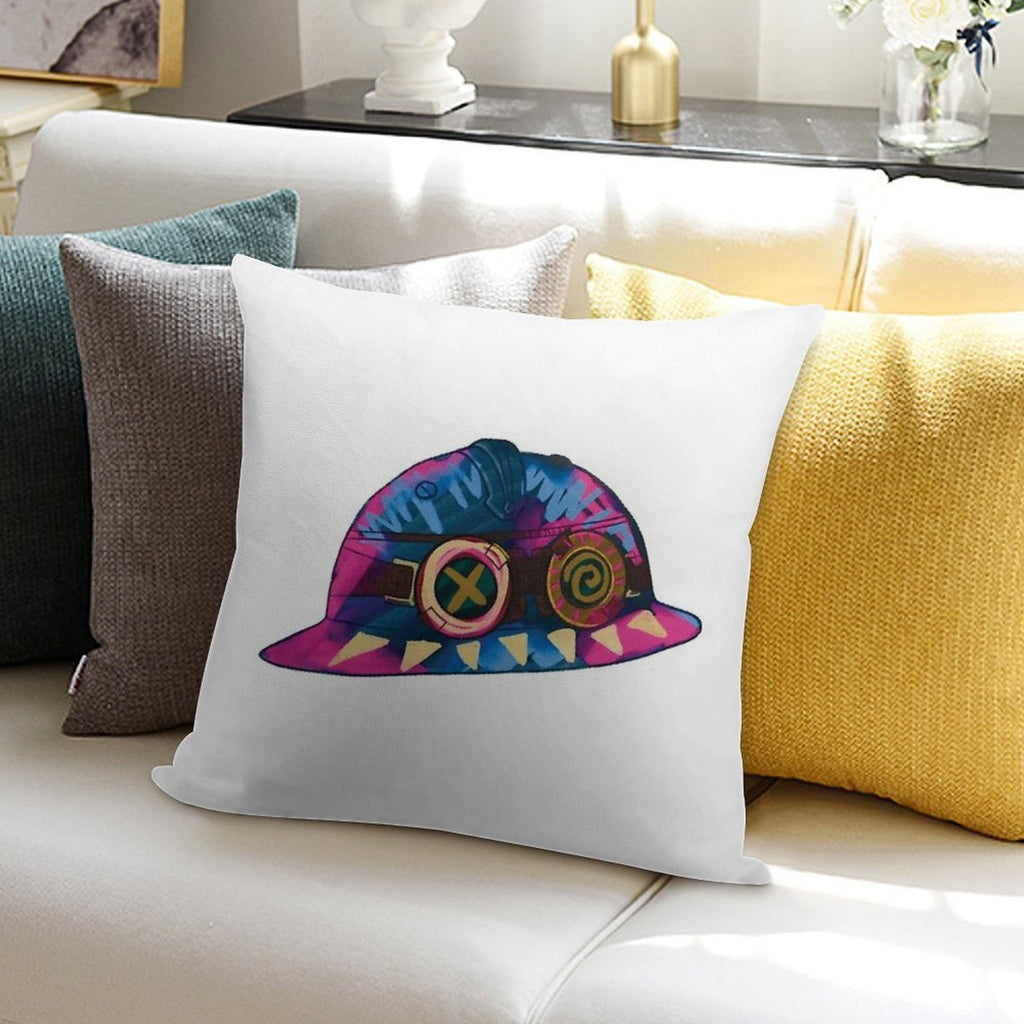 Isha Hat Soft Ultra-Soft Texture Throw Pillow