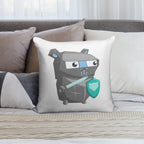 The Go Gopher Dark Knight Soft Bedroom Essential Throw Pillow